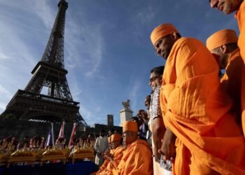 BAPS delegation at Eiffel Tower: Paris investigates claim of women being removed during visit