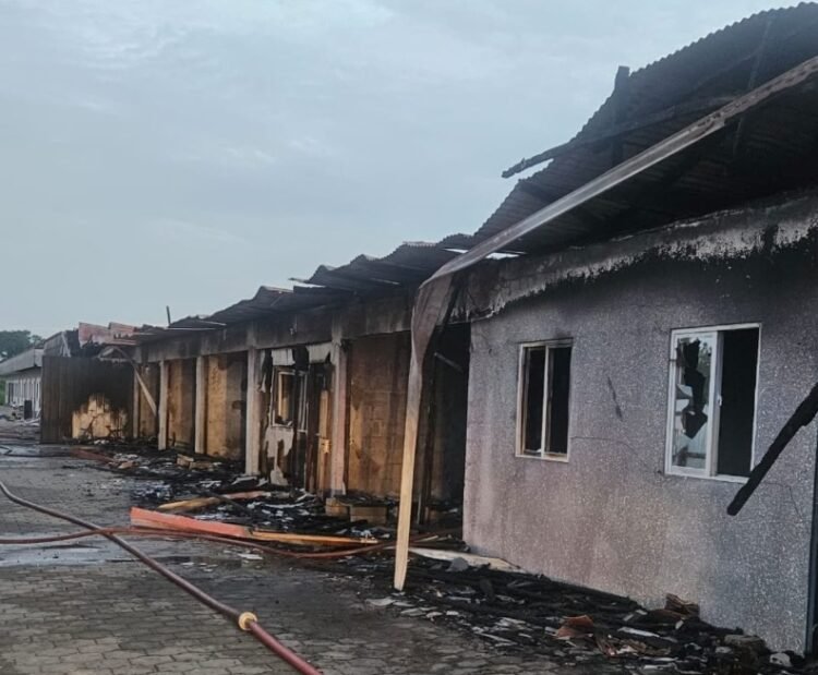 Apartments destroyed by fire – the True Time