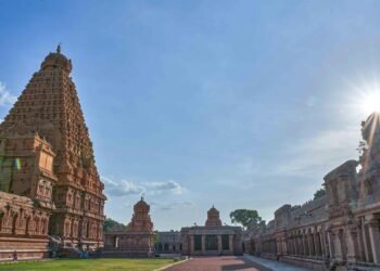 What inscriptions tell us about conservation of temples in Tamil Nadu
