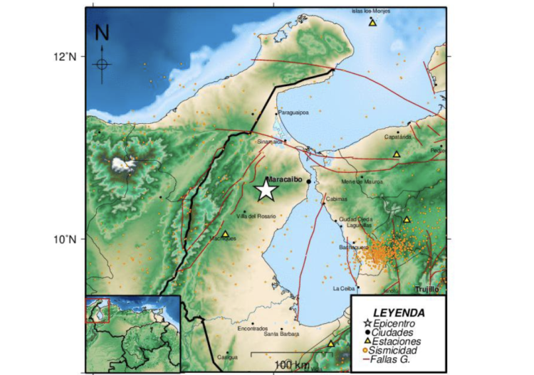 Funvisis reports three earthquakes with epicenter in Zulia this Thursday