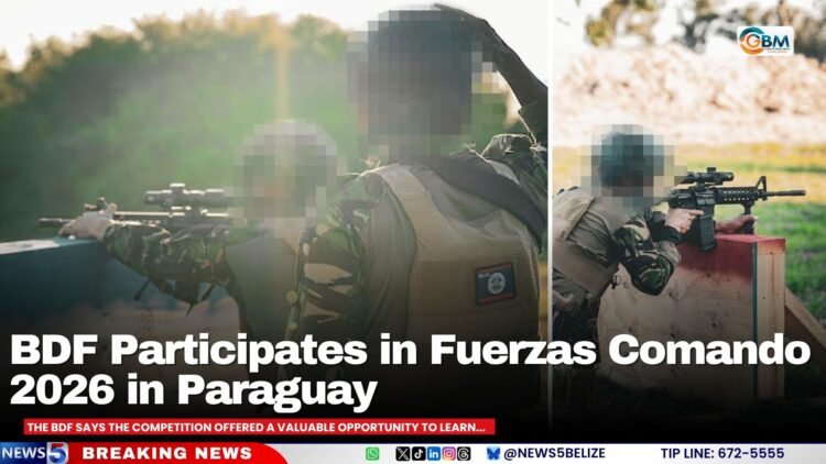 BDF Participates in Fuerzas Comando 2026 in Paraguay