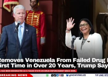 US Removes Venezuela From Failed Drug List for First Time in Over 20 Years, Trump Says