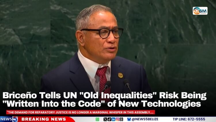 Briceño Tells UN “Old Inequalities” Risk Being “Written Into the Code” of New Technologies