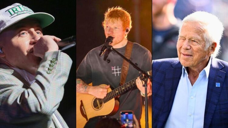 Macklemore donates $1M to Palestinian relief as Ed Sheeran and Robert Kraft pledge $2M each without naming recipients