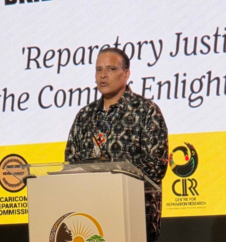 Indigenous chief presses for stronger role in reparations movement