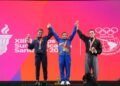 Katherine Echandia gave Venezuela the first gold in the South American Championships