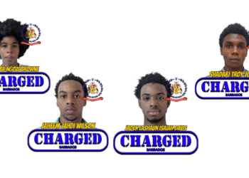 Four remanded on robbery, firearm charges