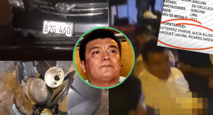 Ricardo Vásquez: Chorrillos candidate is denounced for hit and run in an alleged state of intoxication and record of 7 fines