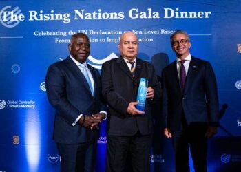 Tuvalu PM honoured for climate leadership