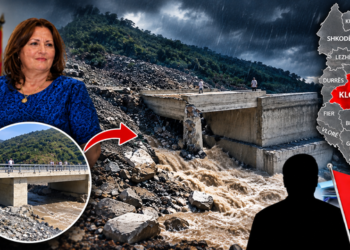 Scandal in Klos, the 40-million bridge built by “Bajrami N sh.pk” collapses 10 days after the inauguration! – Shqip.com