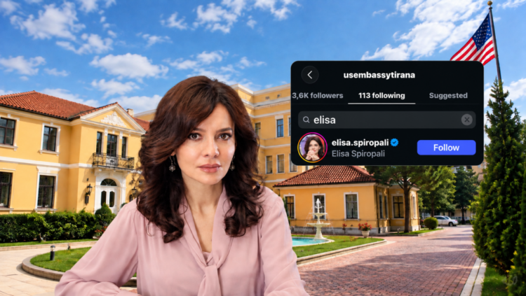 Elisa Spiropali, the only Albanian politician who is followed on Instagram by the US Embassy. Coincidence or message? – Shqip.com