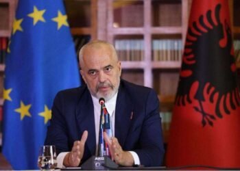 Prime Minister Edi Rama media conference in Rinas after returning from the USA – Shqip.com