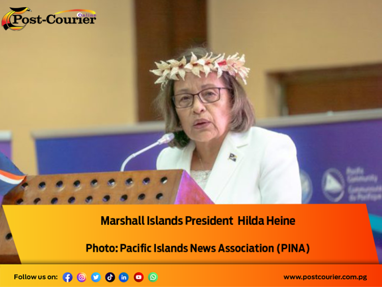 President Heine warns against seabed mining, calls for UN nuclear testing apology