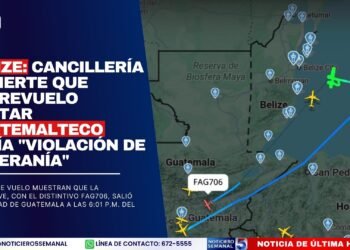 Belize: Cancillería advierte que sobrevuelo militar guatemalteco sería “violación de soberanía”
