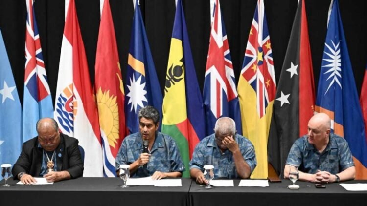 Pacific Summit Backs Concerns Over China Missile Test Despite Nauru Dissent