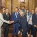 The senior women’s national team received in audience by the Most Excellent Captains Regent