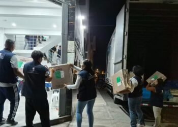 ERM 2026: ONPE completes distribution of electoral material to the 94 ODPE in regions in the interior of the country