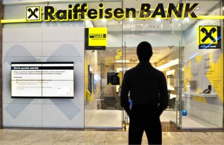 Grizzly sinks Raiffeisen Bank, the bank’s shares fell by 9 percent intraday, after it was revealed that it had helped Russia in avoiding the shares – Shqip.com