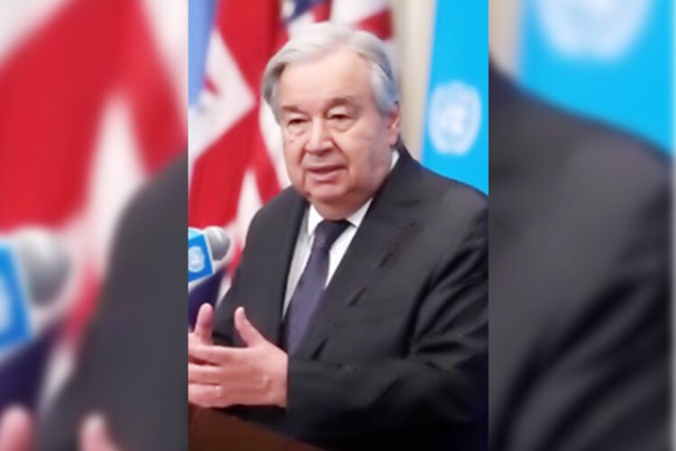 PM Friday discusses Climate Resilience issues with UN Secretary-General