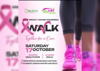 BOSVG and BeFit team up for Breast Cancer Awareness Walk