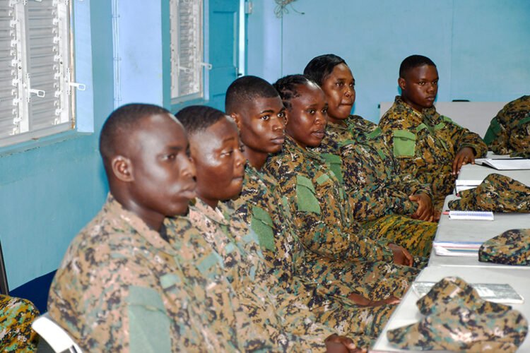 SSU conducts basic security course for 16 Auxiliary Recruits