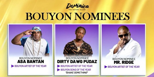Dominica sponsors Bouyon categories at 2026 Caribbean Music Awards