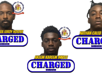 Three to appear in court on robbery, firearm charges