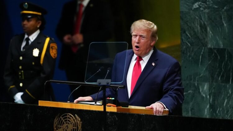 ‘You should not be here’: Trump tells CNN at UN as standoff with media outlets persists