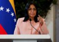 Venezuelan head of state Delcy Rodríguez on Friday in Suriname – de Ware Tijd