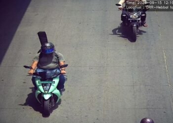 AI camera mistakes guitar for pillion rider in Bengaluru, issues fine for not wearing helmet