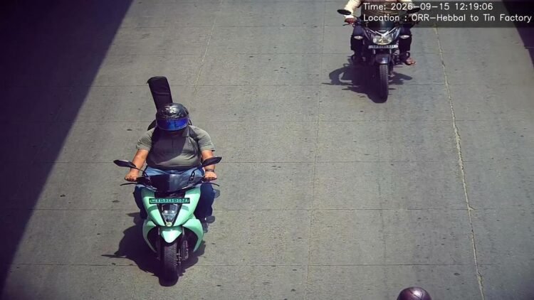 AI camera mistakes guitar for pillion rider in Bengaluru, issues fine for not wearing helmet