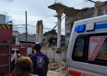 Collapse: Two elderly people die when a doorway collapses in Lawton