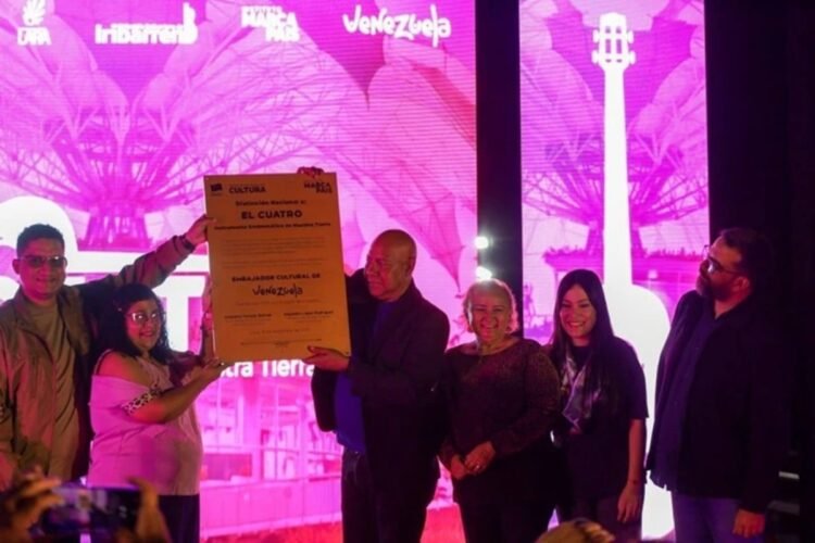 The fourth is declared as Cultural Ambassador of Venezuela