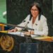 “In Venezuela there will be elections”: Delcy Rodríguez proclaims a political “rebirth” before the UN General Assembly