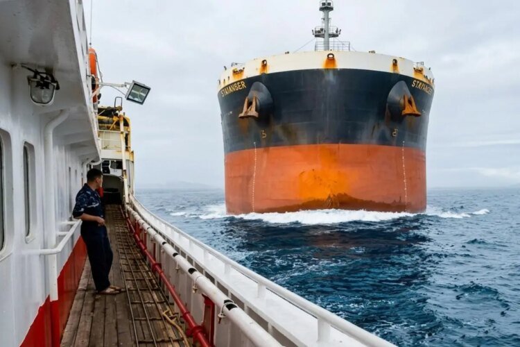 Maritime accident in Singapore: Collision between a Panamanian-flagged vessel and a Chinese fishing vessel leaves serious damage