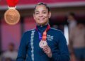 Kristine Jiménez wins bronze in judo at the Santa Fe South Americans