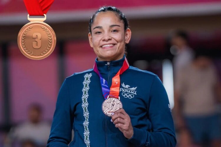 Kristine Jiménez wins bronze in judo at the Santa Fe South Americans