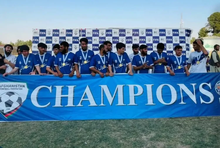 The best football league competition in Badghis ended with the championship of the Istiqlal team