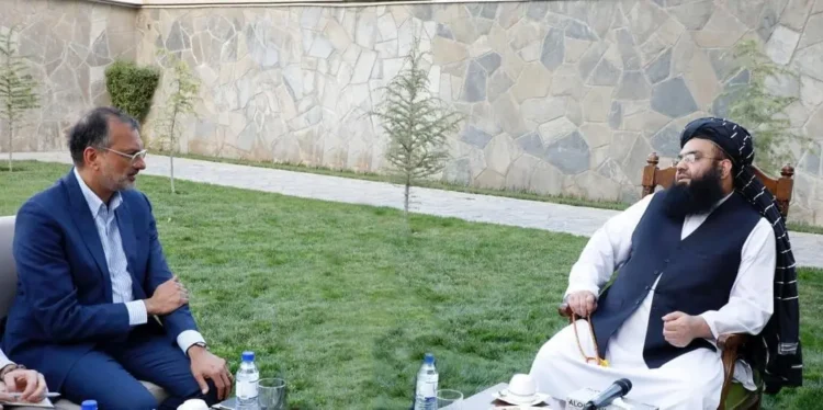 The problem of Afghan refugees was discussed