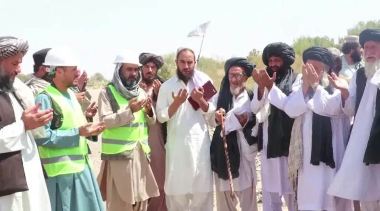 Construction of a retaining wall has started in Zabul