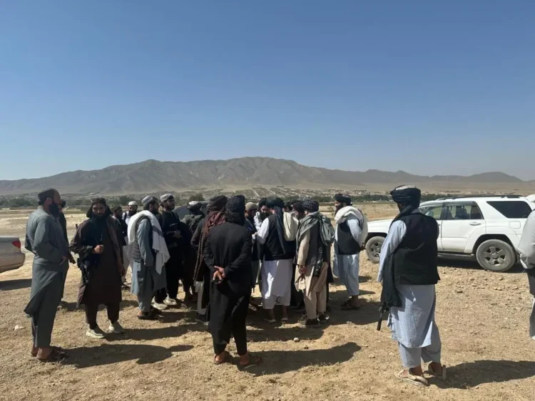 An evaluation of the area reserved for an international airport in Logar was carried out