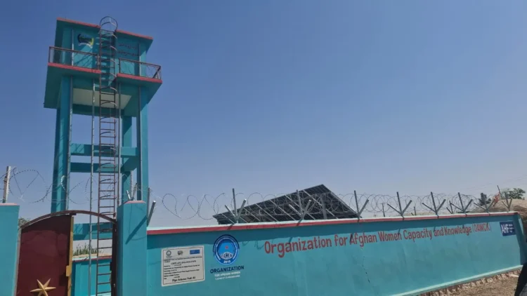 Clean drinking water has been provided to a thousand families in Balkh