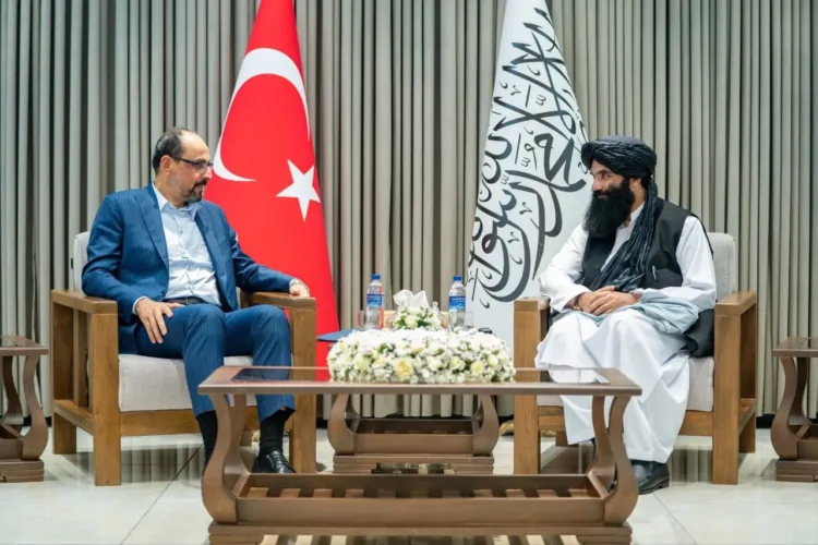 The Minister of Interior of the country met with the Turkish delegation
