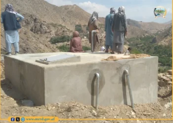 Clean drinking water was provided to 135 families in Panjshir