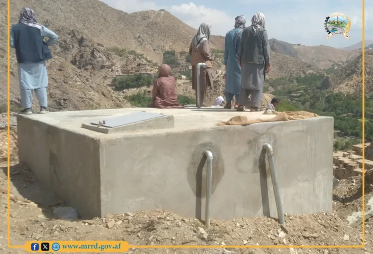Clean drinking water was provided to 135 families in Panjshir
