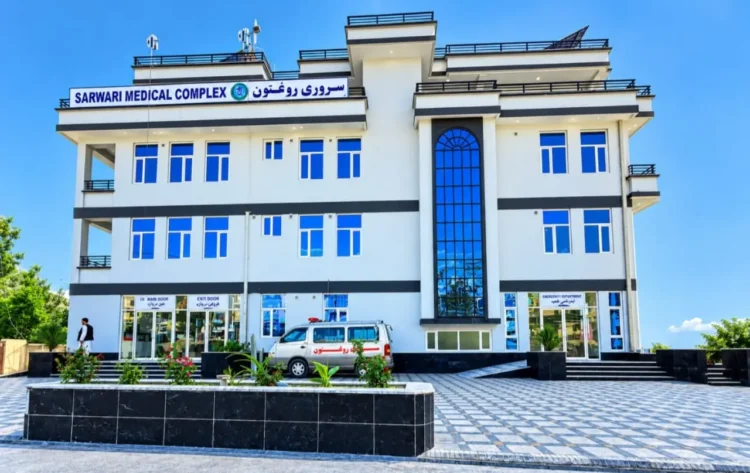 A hospital was built in Baghlan at the cost of 6 million dollars