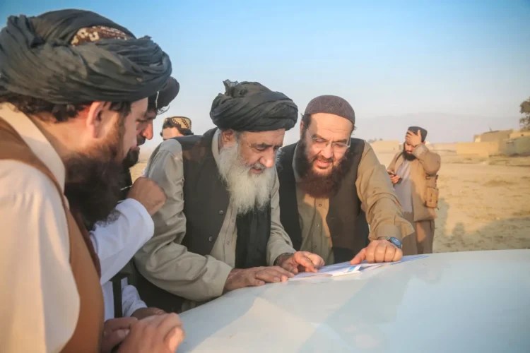 The Minister of Public Works reviewed the working process of a number of projects in Ghazni, Paktika and Paktia