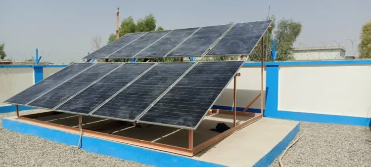 Clean drinking water was provided to 319 families in Helmand