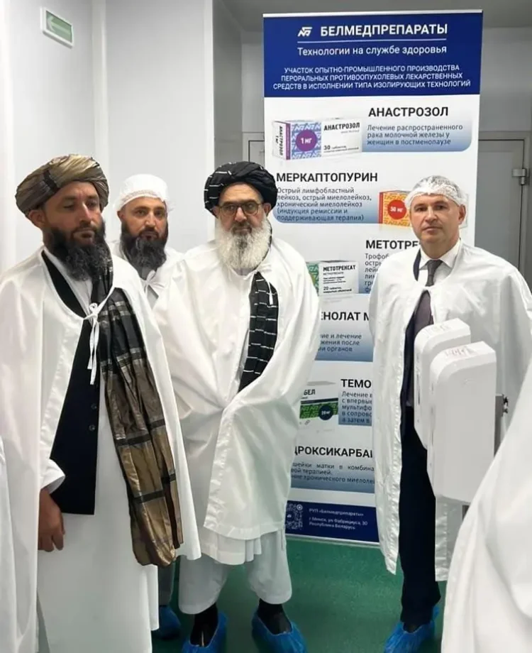 The Minister of Public Health of the country visited the state pharmaceutical factory of Belarus