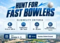 The Afghanistan Cricket Board is starting a talent search for fast bowlers